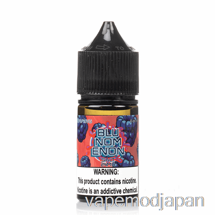 VAPE Japan ブルーノメノン ソルト - ノーメノン 電子リキッド - 30ml 24mg